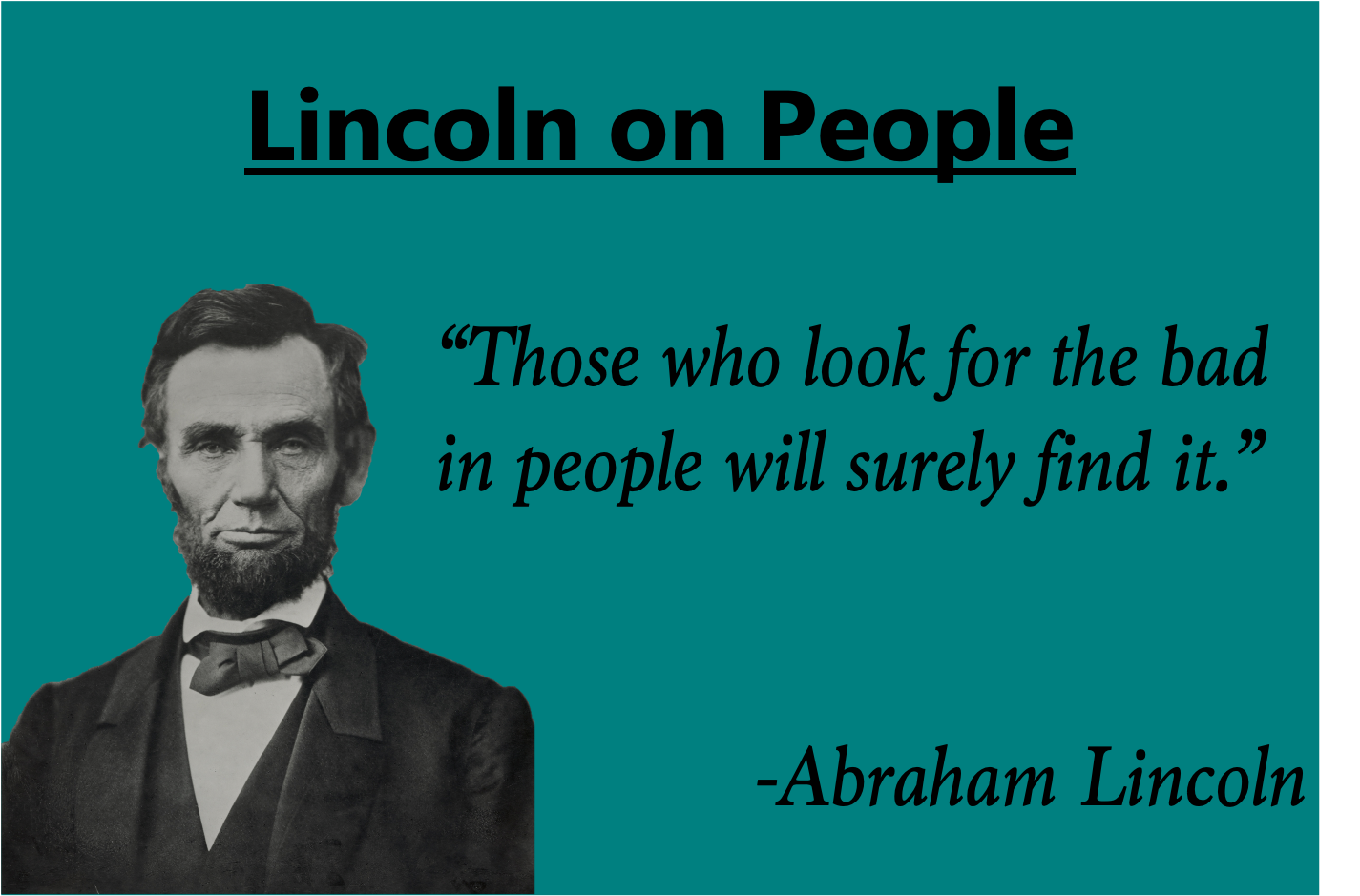 5 Powerful Quotes from Abraham Lincoln About Life - The Eric Golban Blog